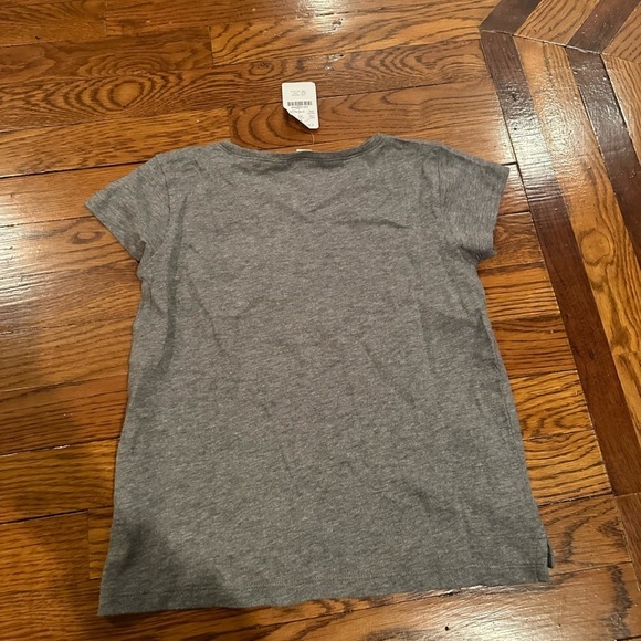 NWT Crewcuts Girls Grey Tee Shirt Size 6-7 - Picture 7 of 8
